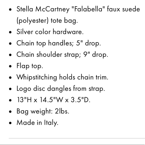 Stella McCarthy Falabella Bag - Picture 5 of 6